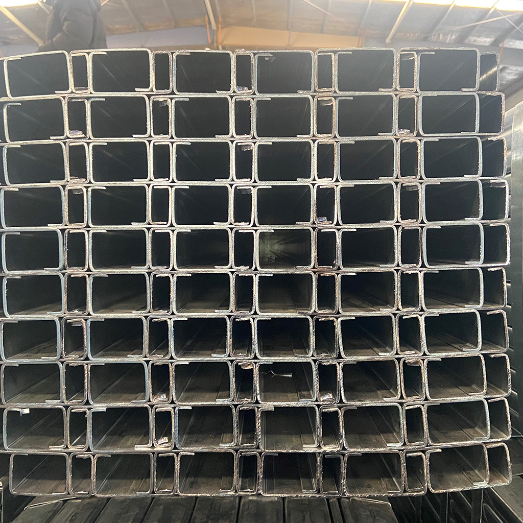 Galvanized/Black C Profile